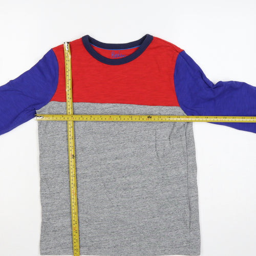 Boden Boys Multicoloured 11-12 Years Basic Long Sleeve T-Shirt