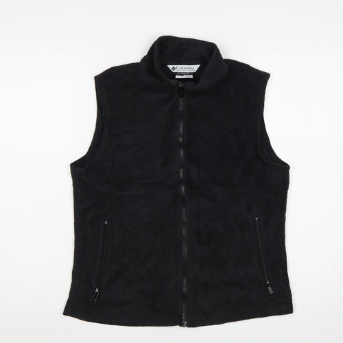 Columbia Women’s Black M Fleece Interchange Bodywarmer Zip Waistcoat