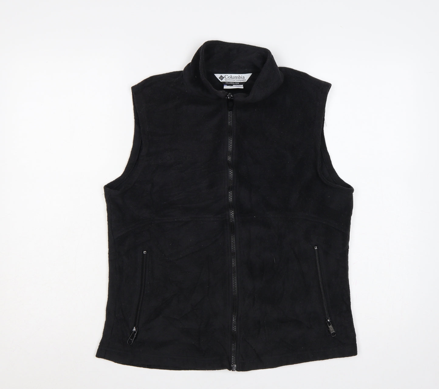 Columbia Women’s Black M Fleece Interchange Bodywarmer Zip Waistcoat