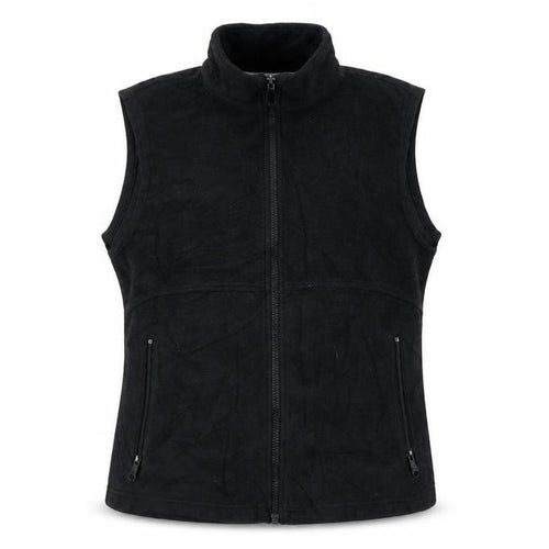 Columbia Women’s Black M Fleece Interchange Bodywarmer Zip Waistcoat