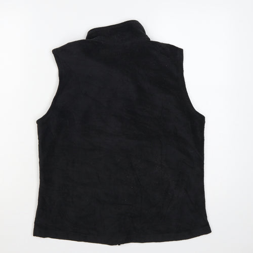 Columbia Women’s Black M Fleece Interchange Bodywarmer Zip Waistcoat