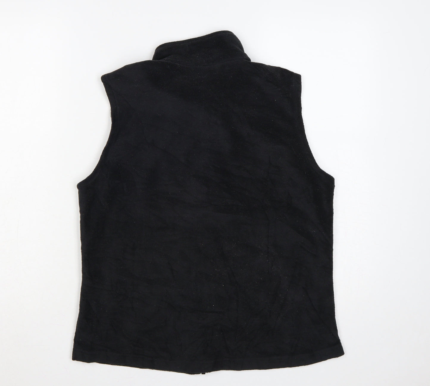 Columbia Women’s Black M Fleece Interchange Bodywarmer Zip Waistcoat