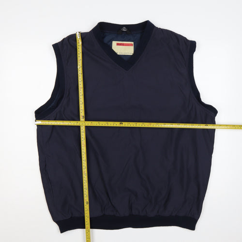 Baleno Men’s Blue 2XL Golf Collection Sleeveless Bodywarmer Jacket