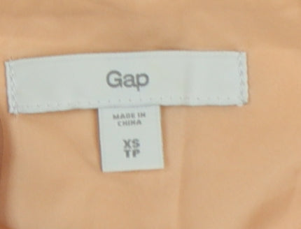Gap Women Pink XS Sheer Chiffon Sweetheart Camisole Tank Top