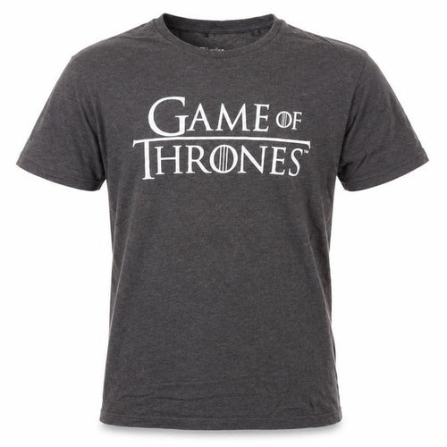 Cedar Wood State Men’s Grey L Game of Thrones Logo Graphic T-Shirt