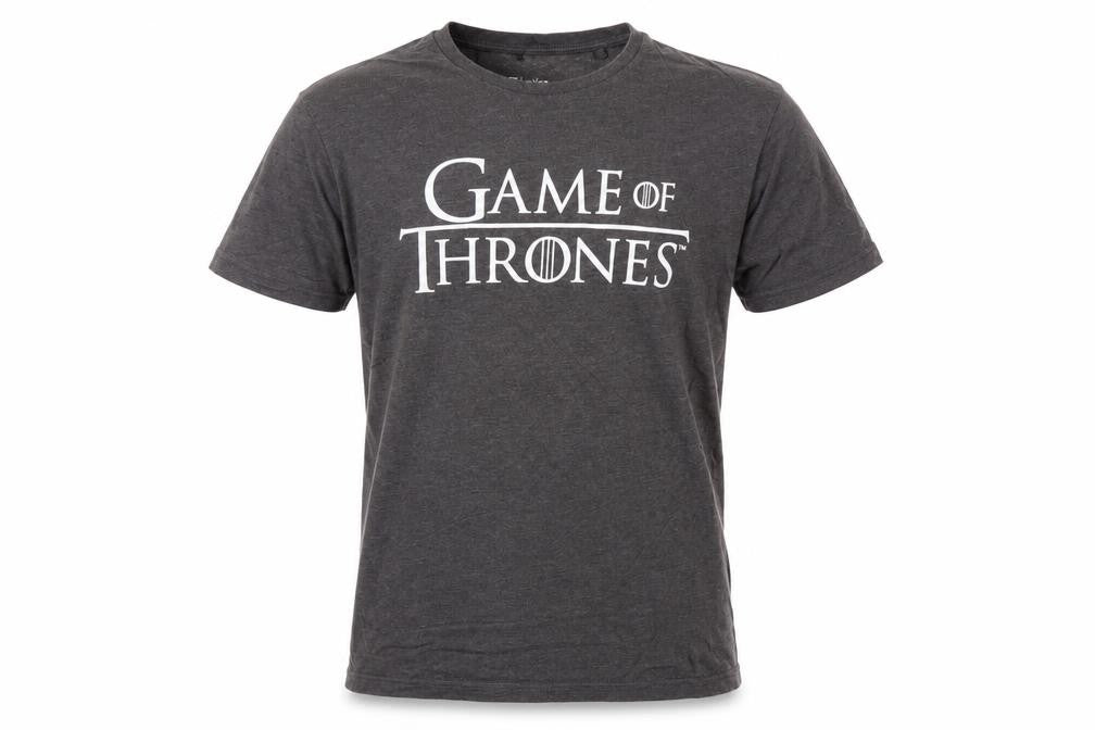 Cedar Wood State Men’s Grey L Game of Thrones Logo Graphic T-Shirt