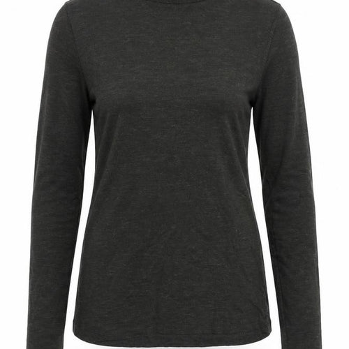 Foil Women Black S 100% Merino Wool Roll Neck Slim Jumper
