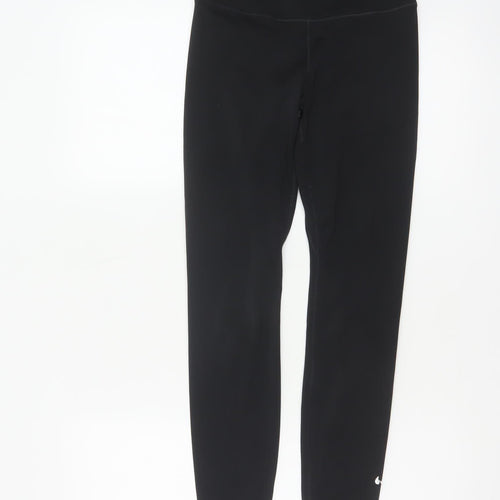 Nike Women Black XS Dri-FIT Compression Running Leggings