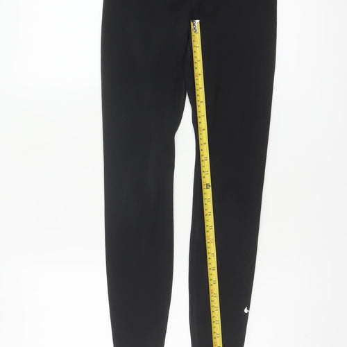 Nike Women Black XS Dri-FIT Compression Running Leggings