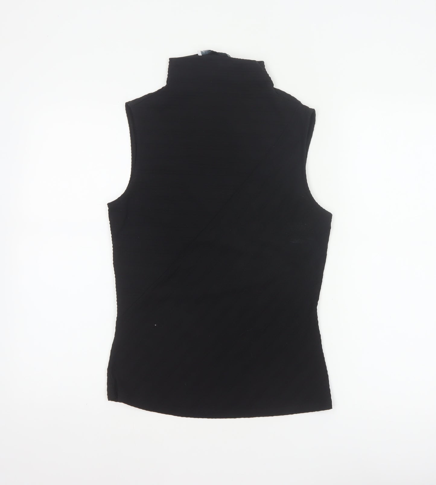 Michelle Keegan Women’s Black UK 8 High Neck Stretch Tank Top