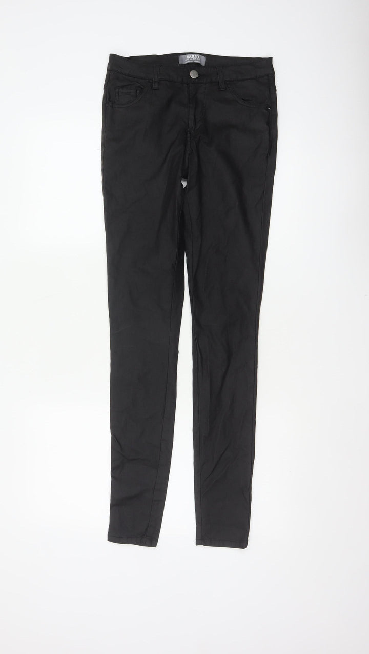Bailey Dorothy Perkins Women Black UK 10 Skinny Stretch Jegging Trousers