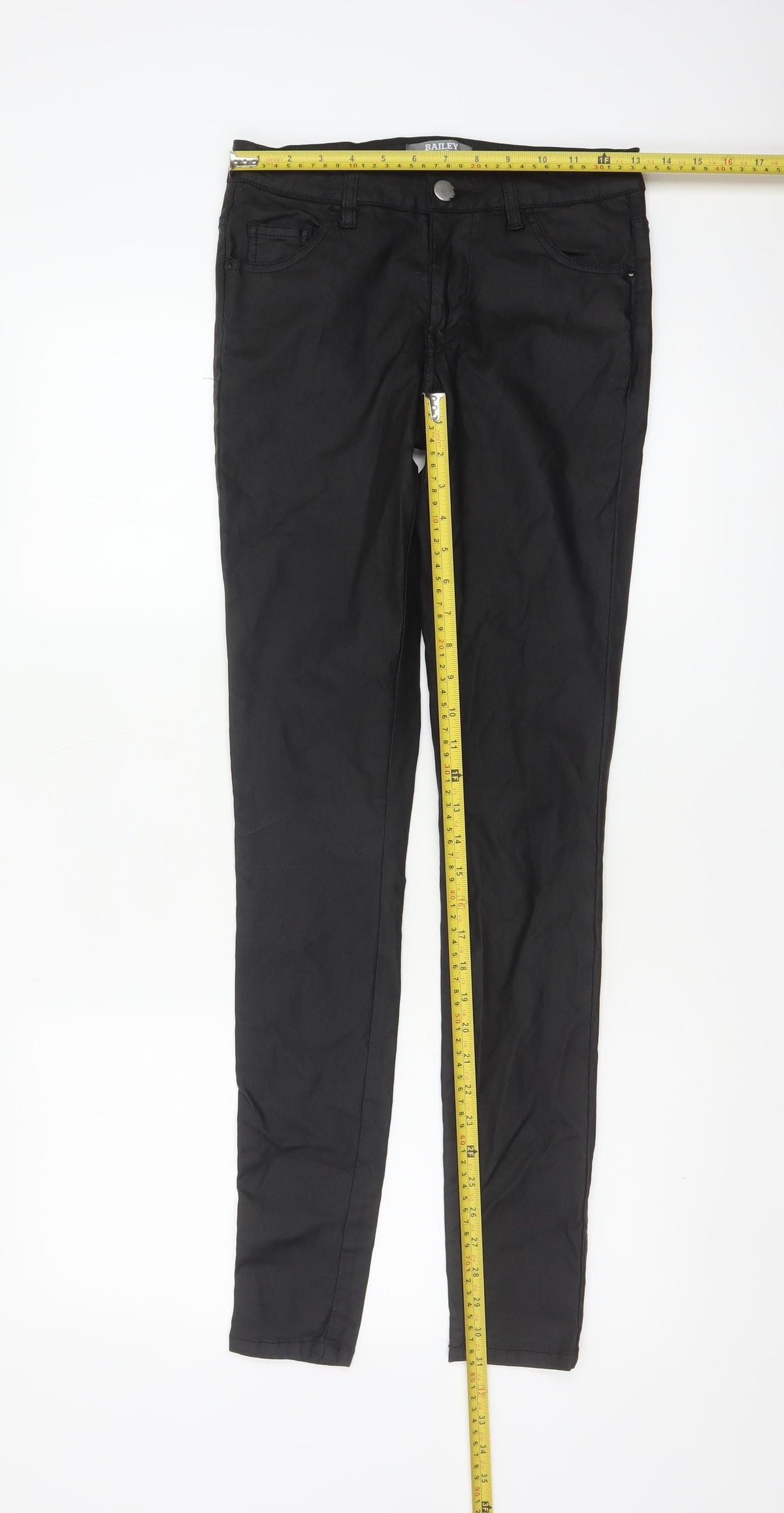 Bailey Dorothy Perkins Women Black UK 10 Skinny Stretch Jegging Trousers