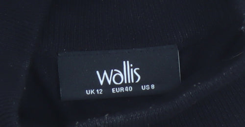 Wallis Women’s Multicoloured UK 12 Colour Block Mock Neck Jumper