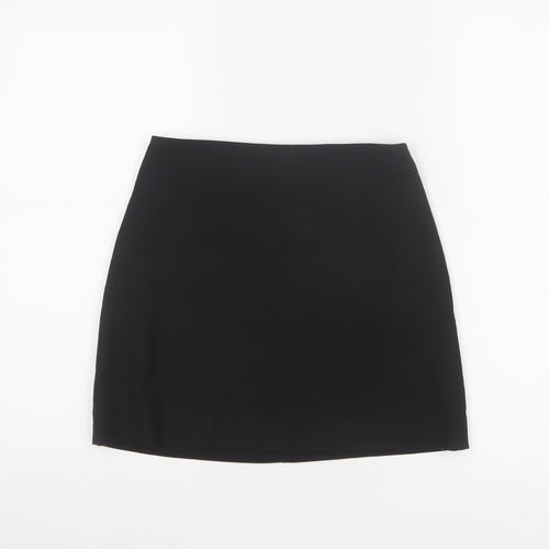 H&M Women’s Black UK 6 Straight Pencil Mini Skirt Lined