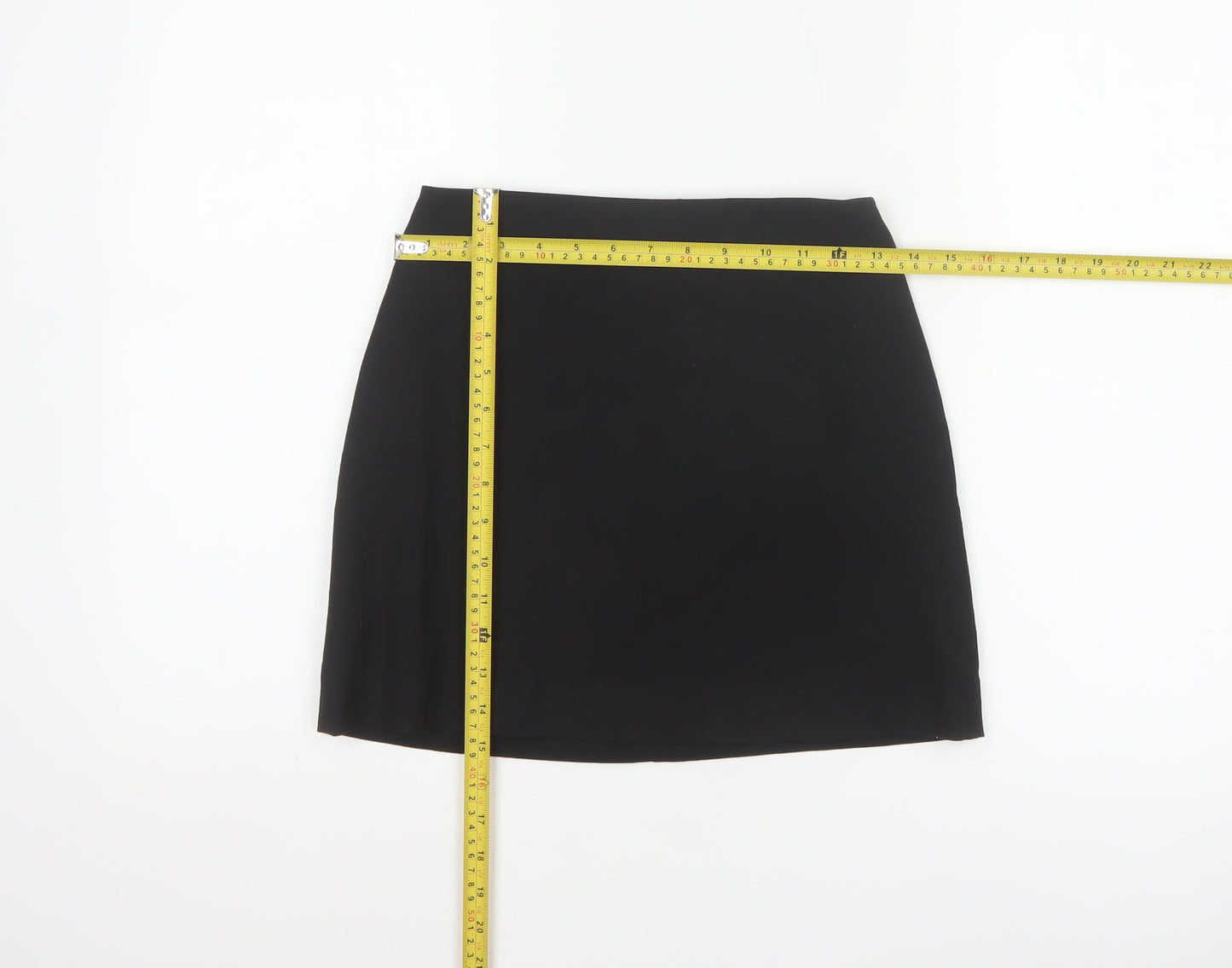 H&M Women’s Black UK 6 Straight Pencil Mini Skirt Lined