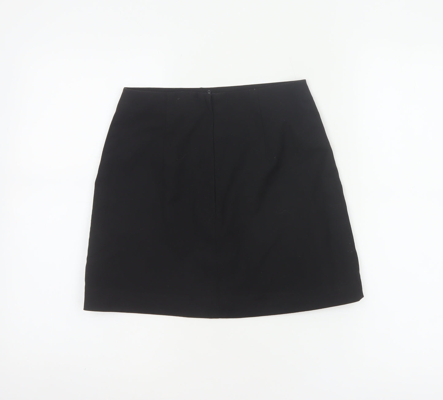 H&M Women’s Black UK 6 Straight Pencil Mini Skirt Lined