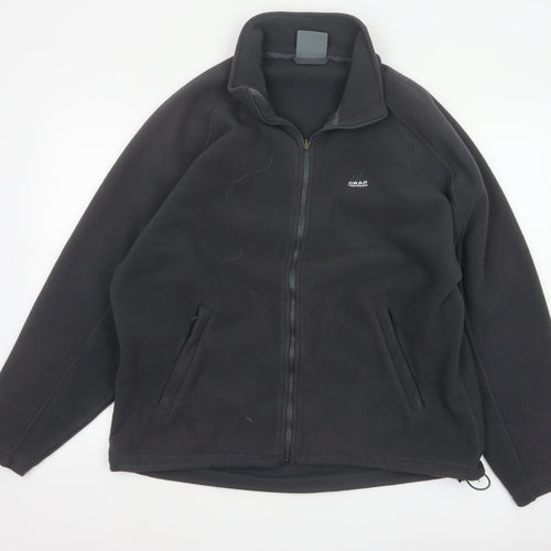 Craghoppers Men’s Black L Full Zip Fleece Basic Jacket Outdoor