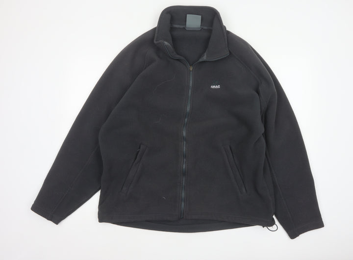 Craghoppers Men’s Black L Full Zip Fleece Basic Jacket Outdoor