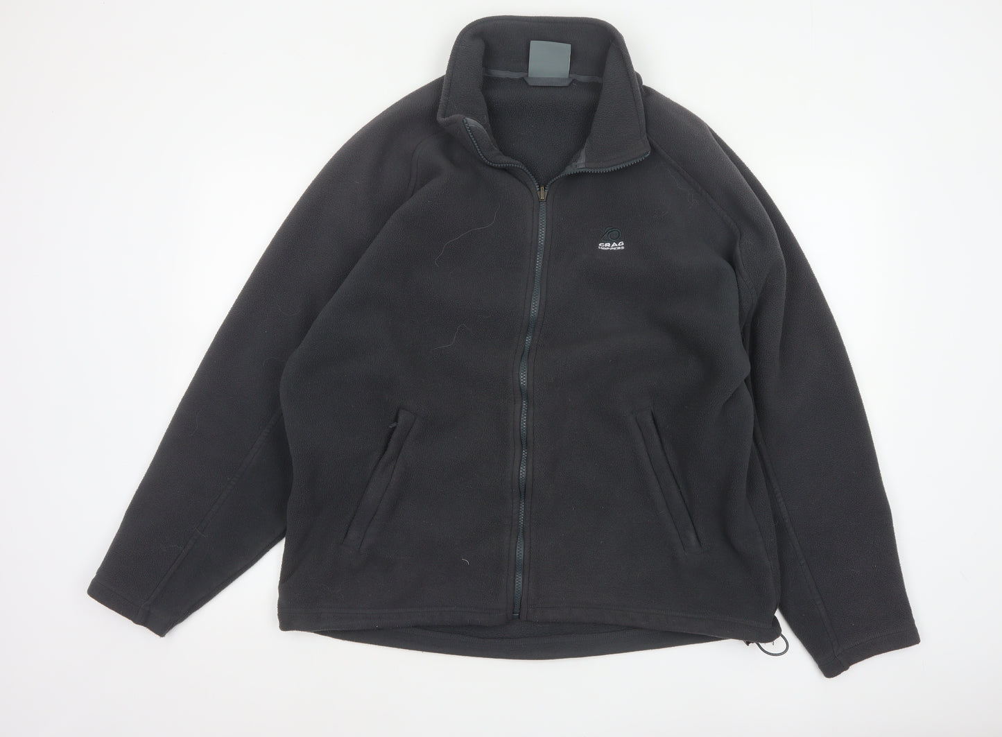 Craghoppers Men’s Black L Full Zip Fleece Basic Jacket Outdoor