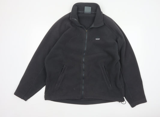 Craghoppers Men’s Black L Full Zip Fleece Basic Jacket Outdoor
