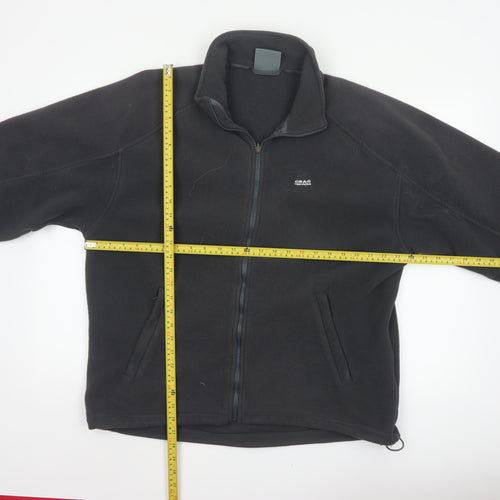 Craghoppers Men’s Black L Full Zip Fleece Basic Jacket Outdoor