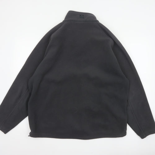 Craghoppers Men’s Black L Full Zip Fleece Basic Jacket Outdoor