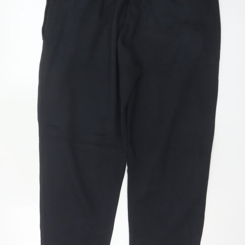 Under Armour Men’s Black L Jogger Sweatpants Cotton Drawstring