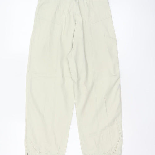 LuK Ril Women’s Ivory Jogger Trousers UK 10 Elasticated Cuffed Pockets