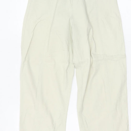LuK Ril Women’s Ivory Jogger Trousers UK 10 Elasticated Cuffed Pockets