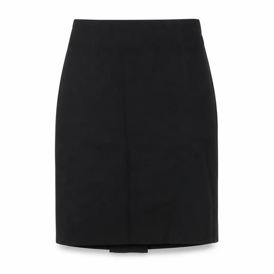 St Michael Women Black UK 14 Pure Wool Pencil Knee Length Skirt