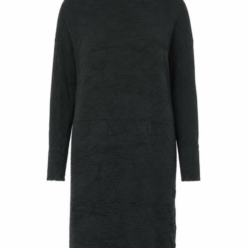 French Connection Women Black XS Roll Neck Knit Jumper Dress