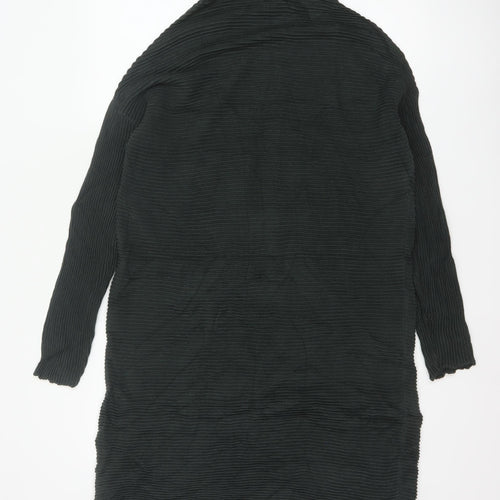 French Connection Women Black XS Roll Neck Knit Jumper Dress