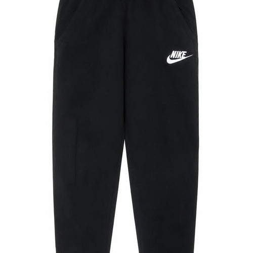 Nike Boys Black Size 158 Jogger Sweatpants Fleece Logo Pockets