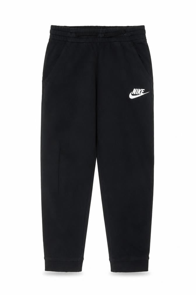 Nike Boys Black Size 158 Jogger Sweatpants Fleece Logo Pockets