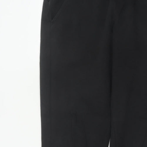 Puma Men’s Black M Jogger Sweatpants Logo Elastic Waist Cuffed