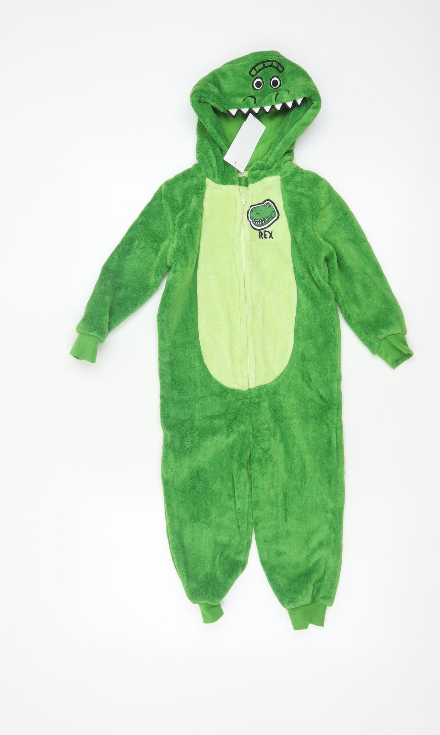 George Boys Green Toy Story Rex Dinosaur Fleece Onesie 2-3 Years