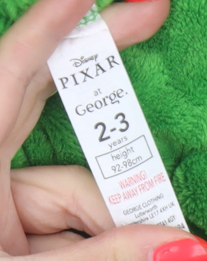 George Boys Green Toy Story Rex Dinosaur Fleece Onesie 2-3 Years