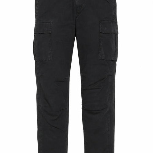 Jack & Jones Men’s Black 32/34 Cargo Trousers Regular Cotton Stretch