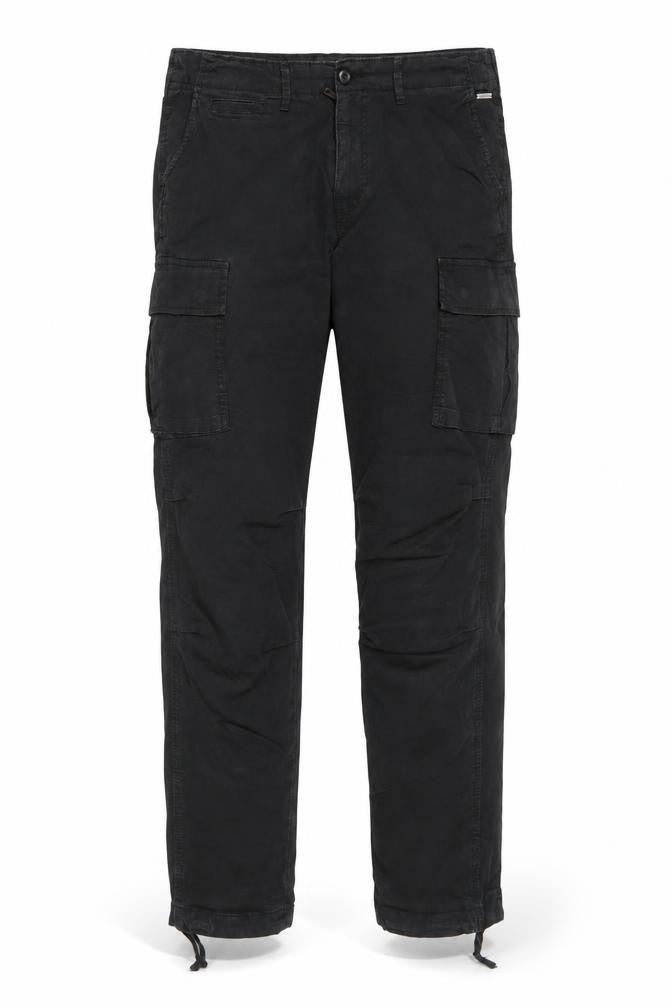 Jack & Jones Men’s Black 32/34 Cargo Trousers Regular Cotton Stretch