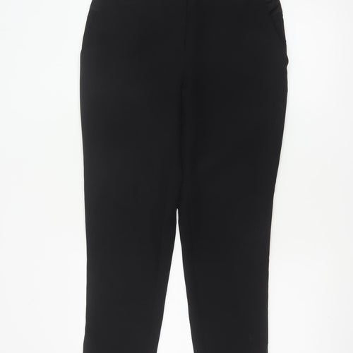 Oasis Women’s Black UK 10 Tailored Stretch Straight Dress Trousers