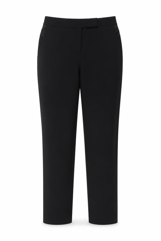 Oasis Women’s Black UK 10 Tailored Stretch Straight Dress Trousers