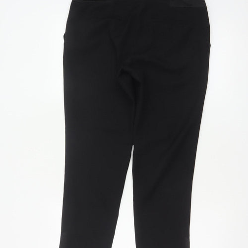 Oasis Women’s Black UK 10 Tailored Stretch Straight Dress Trousers