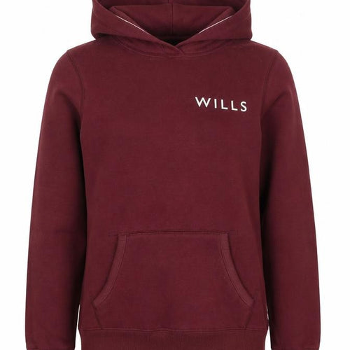 Jack Wills Women's Red UK 4 Pullover Hoodie Logo Pocket