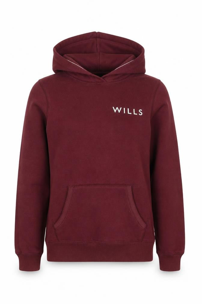 Jack Wills Women's Red UK 4 Pullover Hoodie Logo Pocket