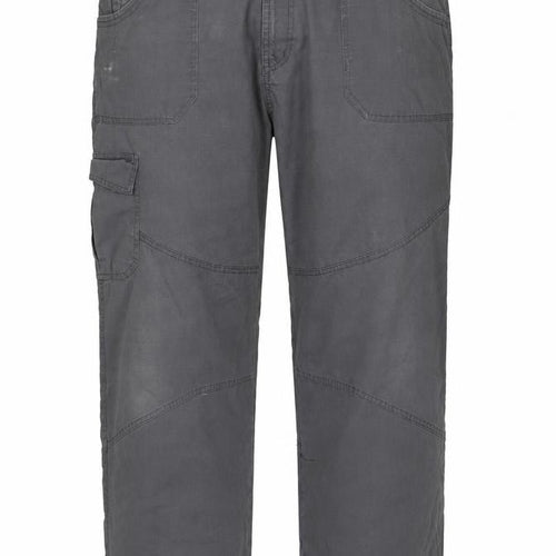TOG24 Men’s Grey Cargo Trousers L 36in Regular Straight Leg Pockets