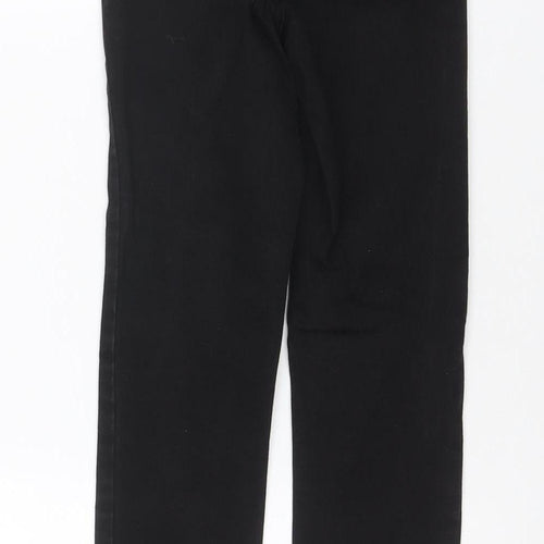Denim Co. Women Black UK 4 Skinny Stretch Mid Rise Jeans