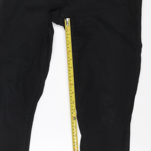 Avenue Denim Women Black UK 8 Skinny Stretch Jeans 5 Pocket