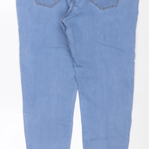 George Women Blue UK 14 Skinny Stretch Mid Rise Jeans
