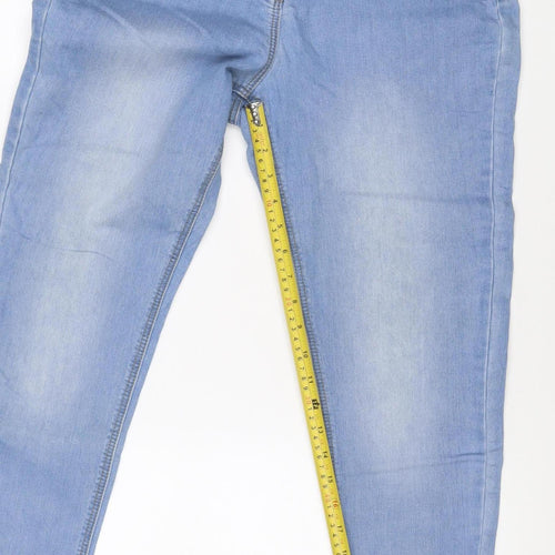George Women Blue UK 14 Skinny Stretch Mid Rise Jeans