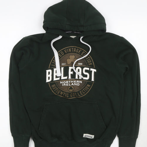 Irish Connexxion Men’s Green S Belfast Northern Ireland Graphic Hoodie